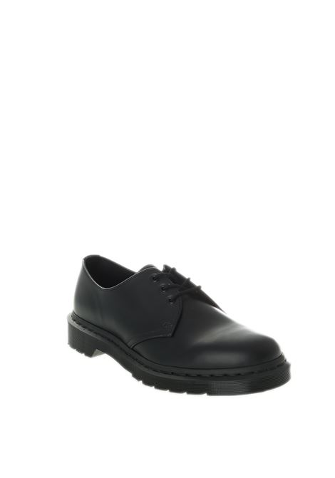 derby 1461 smooth mono nero  DR. MARTENS | 1461 MONOSMOOTH-BLACK